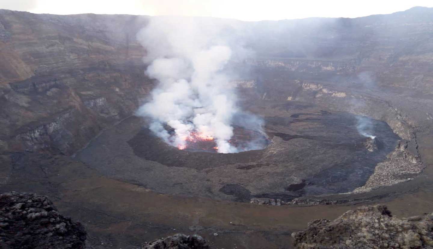 Volcano Crater, Virunga National Park